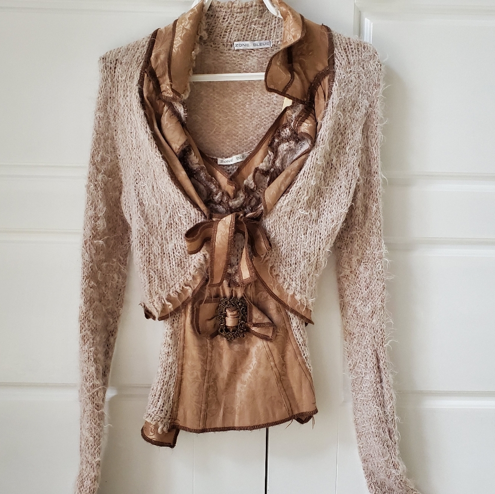 Vintage 2PC Blazer & Tank Top